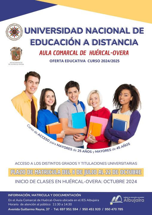 Cartel Plazos de Matricula